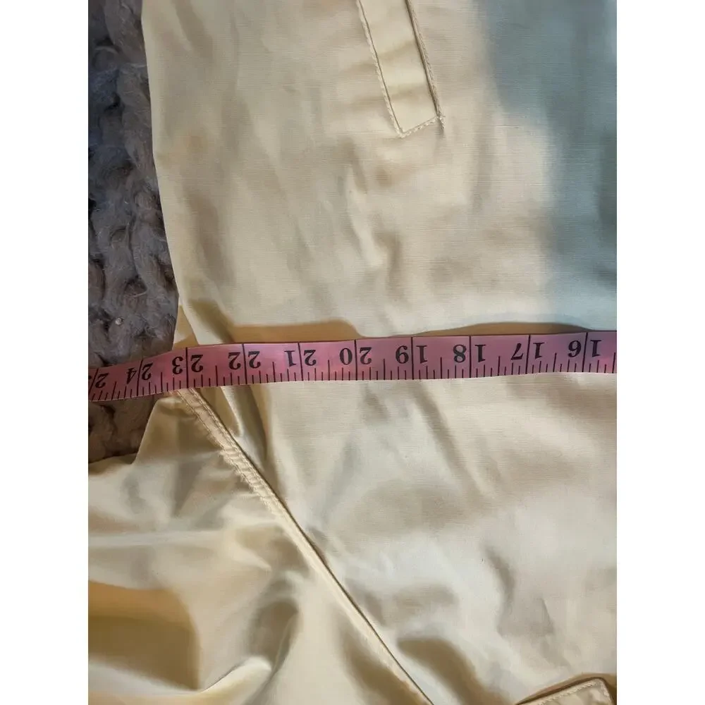 Vintage London fog jacket yellow size large